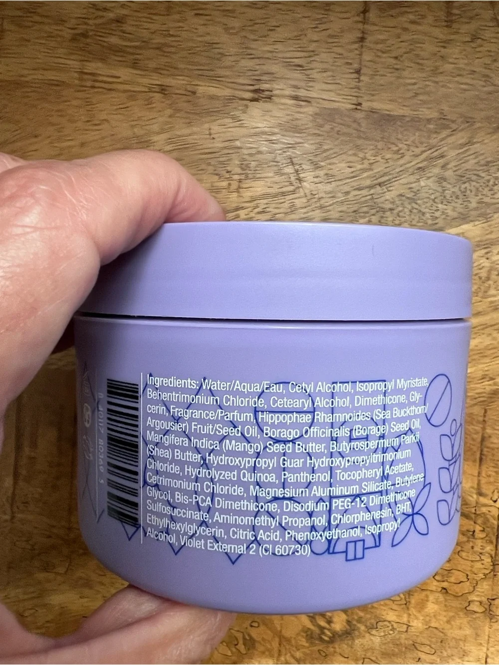 amika Lavender Intense Repair Hair Mask
